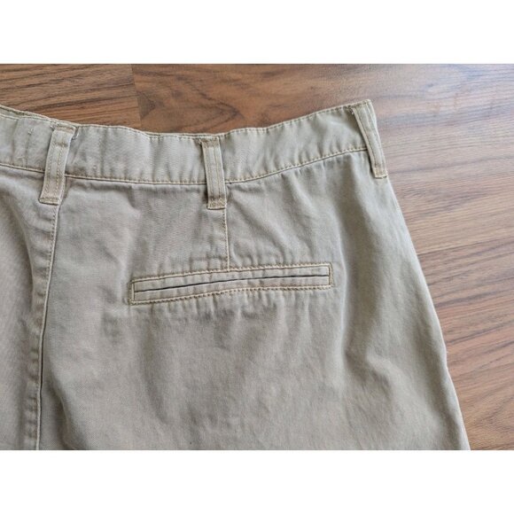 Pistola Wide Leg Pants 30 High Rise Tan Cotton Pleated Khakis Sesame A4 - Picture 7 of 13